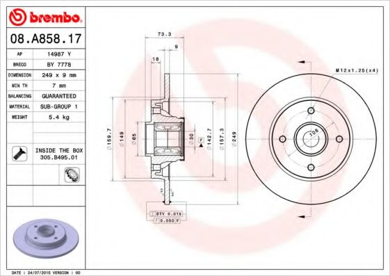 Disc frana