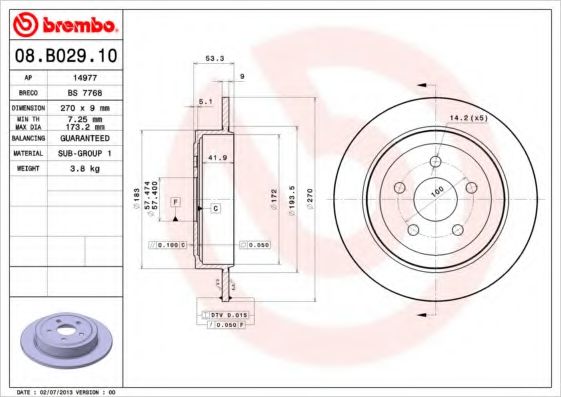 Disc frana