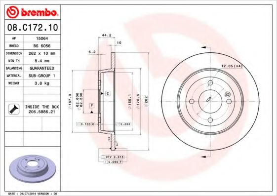 Disc frana