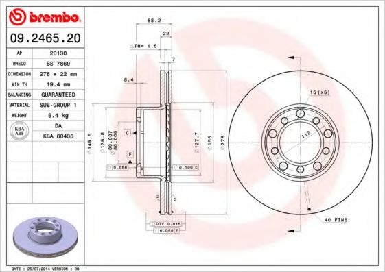 Disc frana