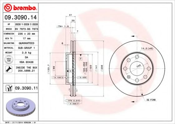 Disc frana