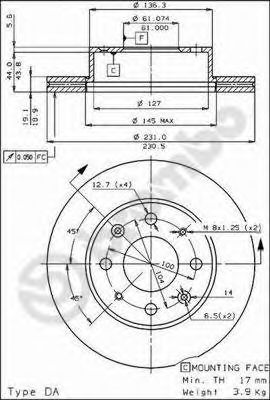 Disc frana