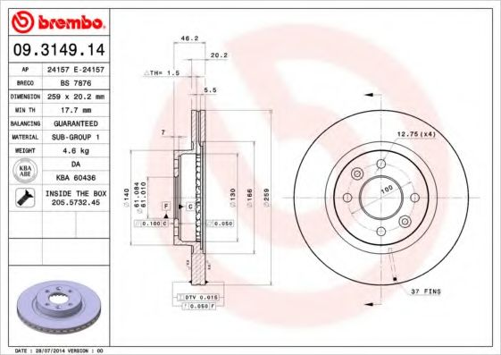 Disc frana