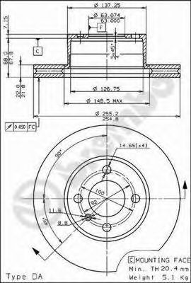 Disc frana