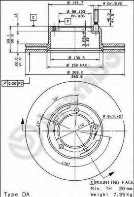 Disc frana