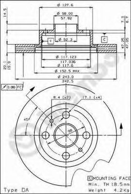 Disc frana