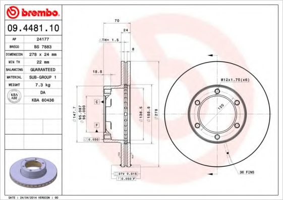 Disc frana