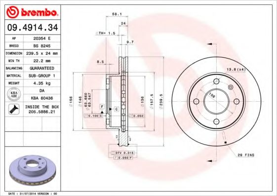 Disc frana