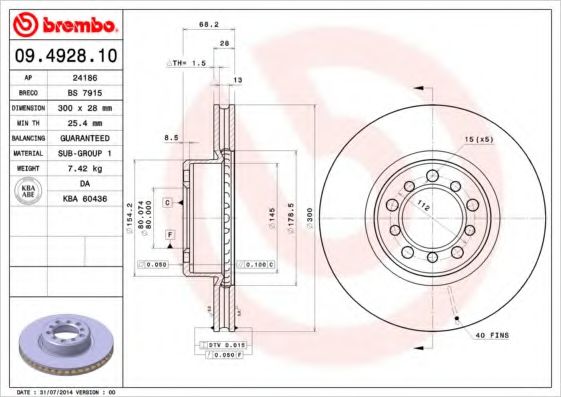 Disc frana