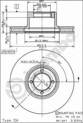 Disc frana