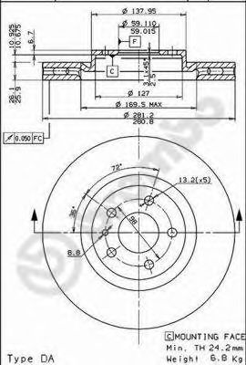 Disc frana