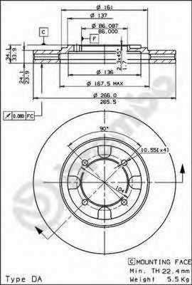 Disc frana