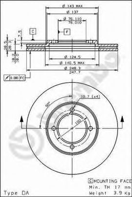 Disc frana