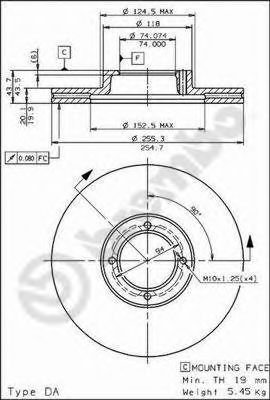 Disc frana