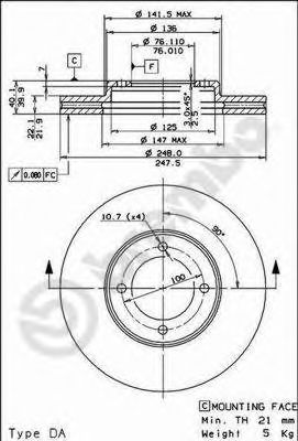 Disc frana