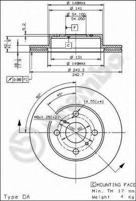 Disc frana