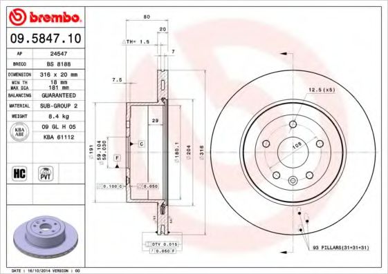 Disc frana