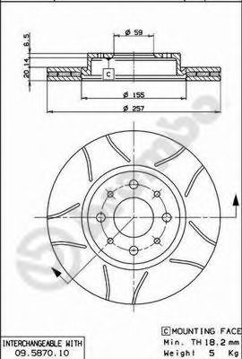 Disc frana