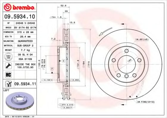 Disc frana