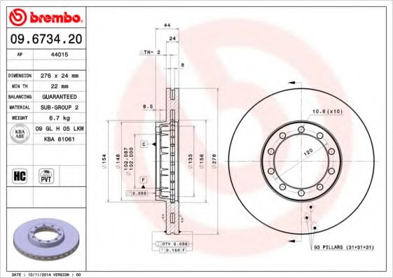 Disc frana