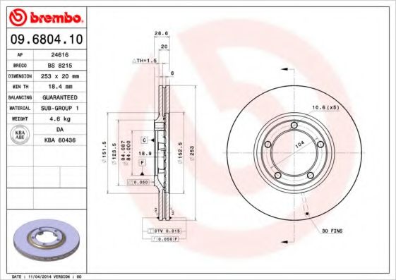 Disc frana