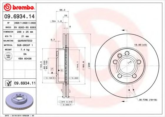 Disc frana