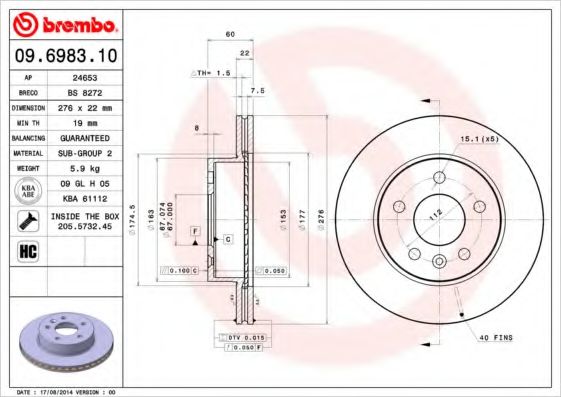 Disc frana