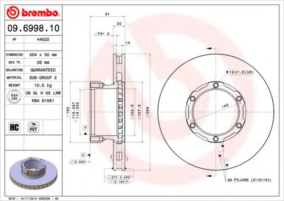 Disc frana