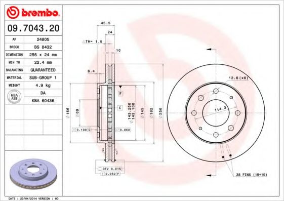 Disc frana