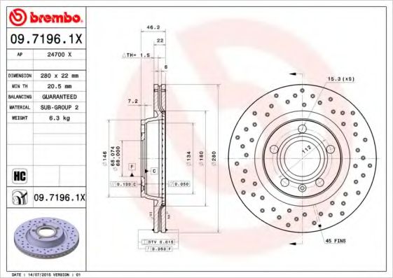 Disc frana