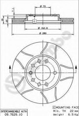 Disc frana