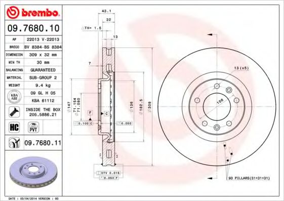 Disc frana