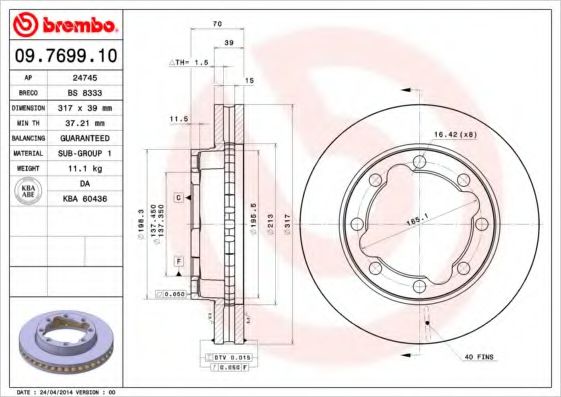 Disc frana