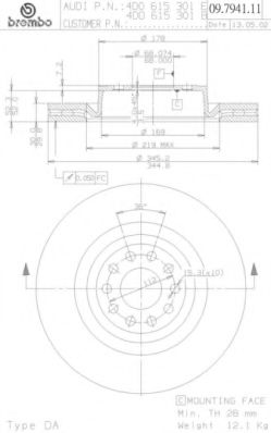 Disc frana