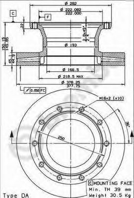 Disc frana