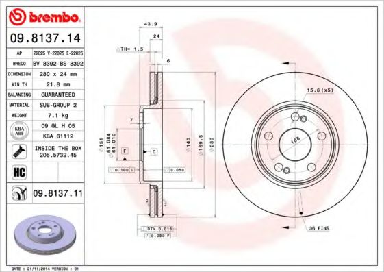 Disc frana