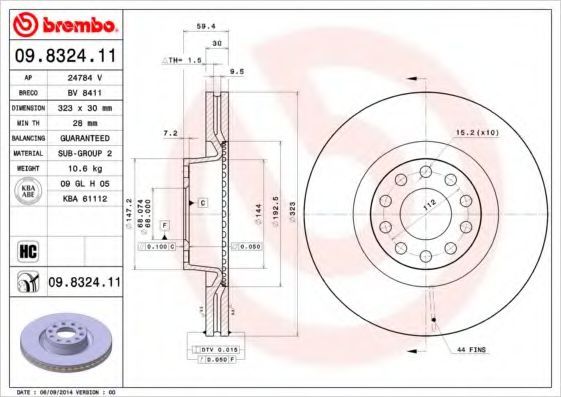 Disc frana