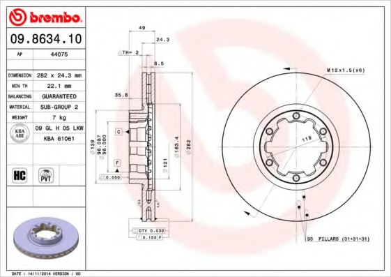 Disc frana
