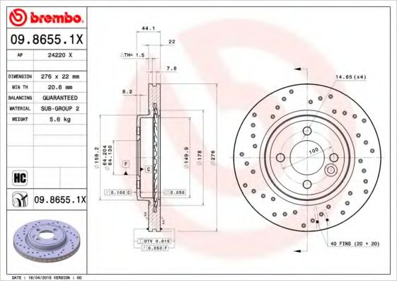 Disc frana