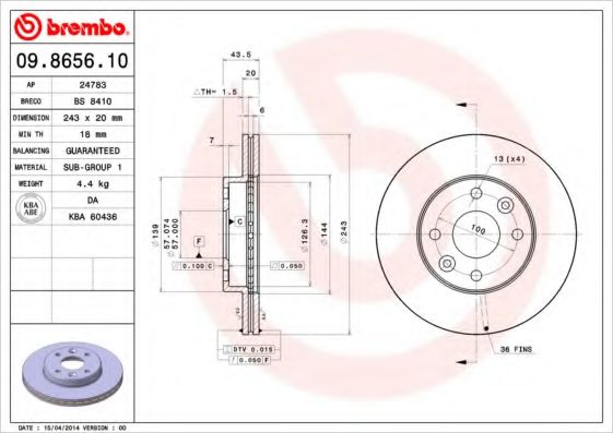 Disc frana