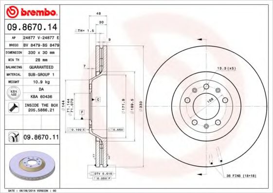 Disc frana