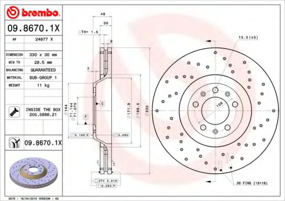 Disc frana