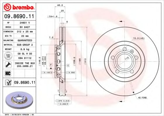 Disc frana