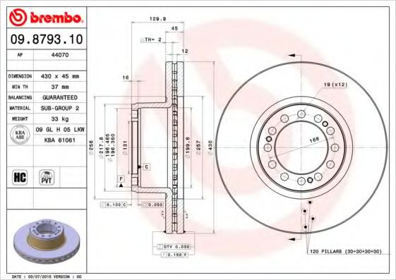 Disc frana