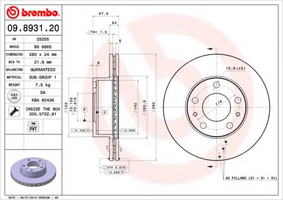 Disc frana