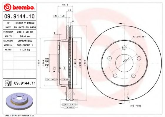 Disc frana