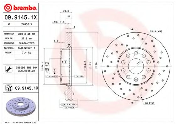 Disc frana