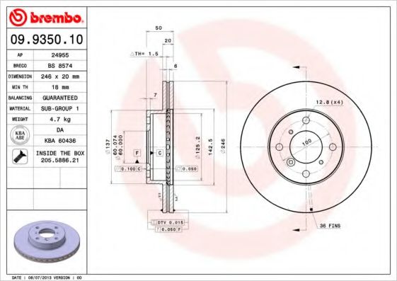 Disc frana