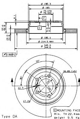 Disc frana