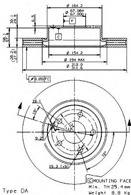 Disc frana